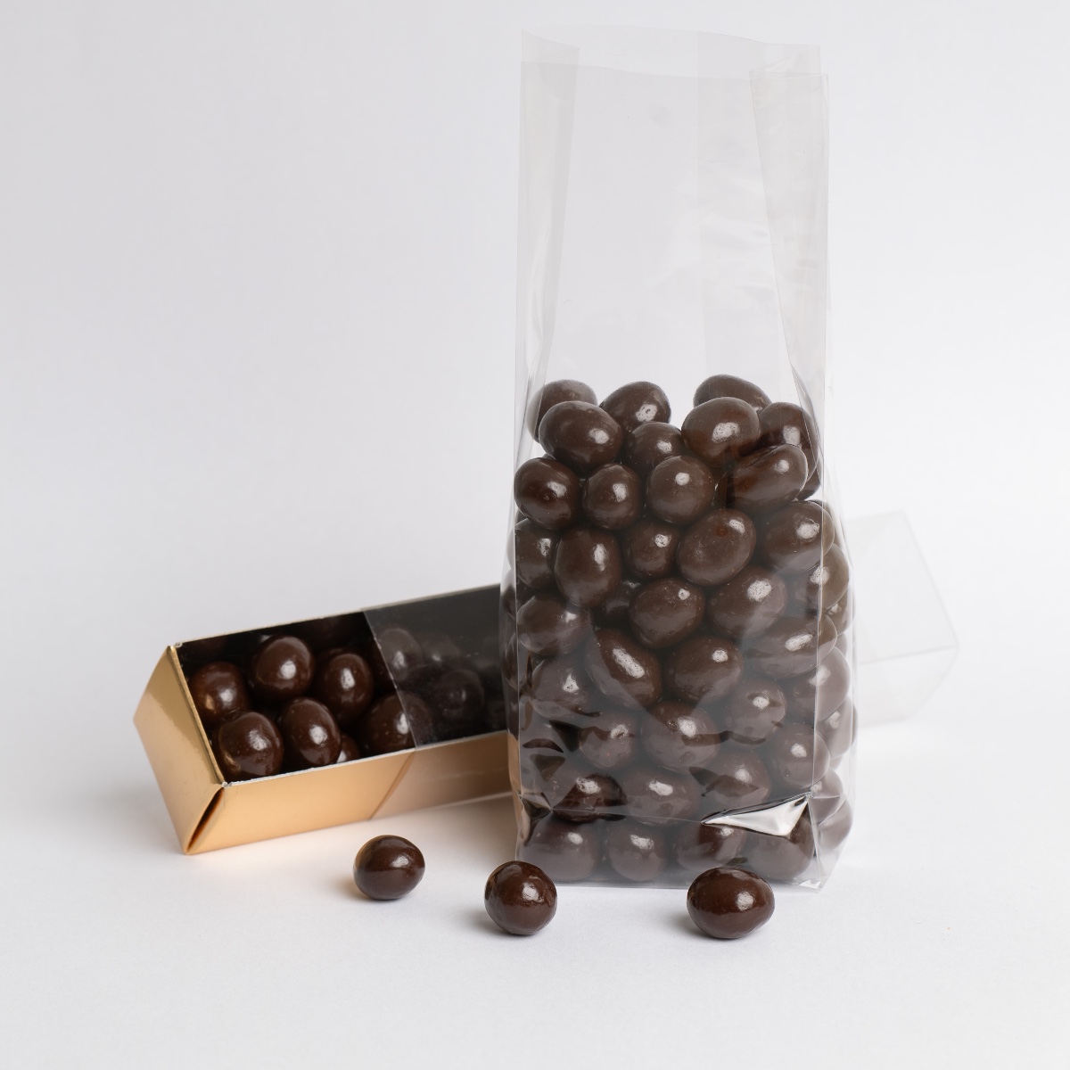 Dark Chocolate Coffee Beans