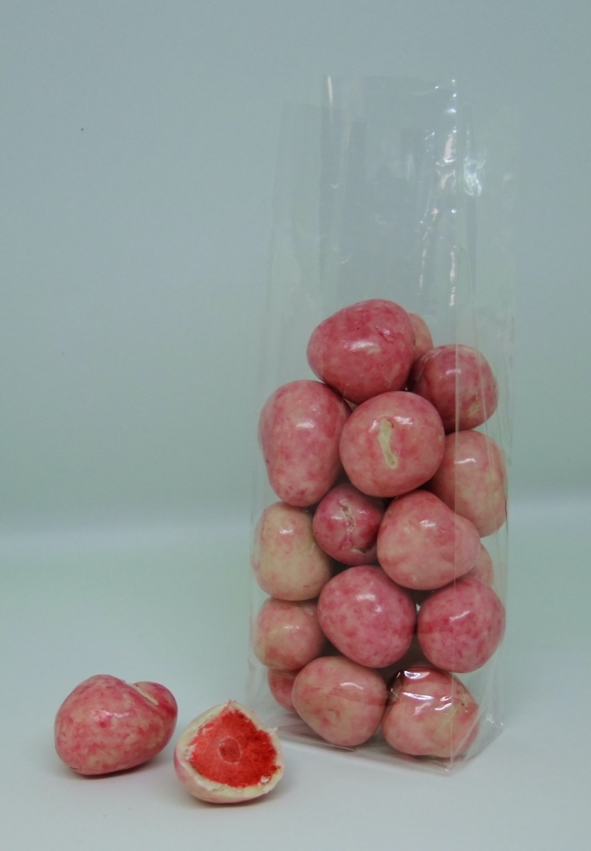 Marbled White Chocolate Strawberries